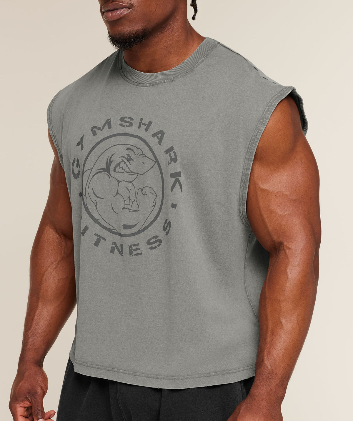 Gymshark Vintage Legacy Tank 'Ash Grey'