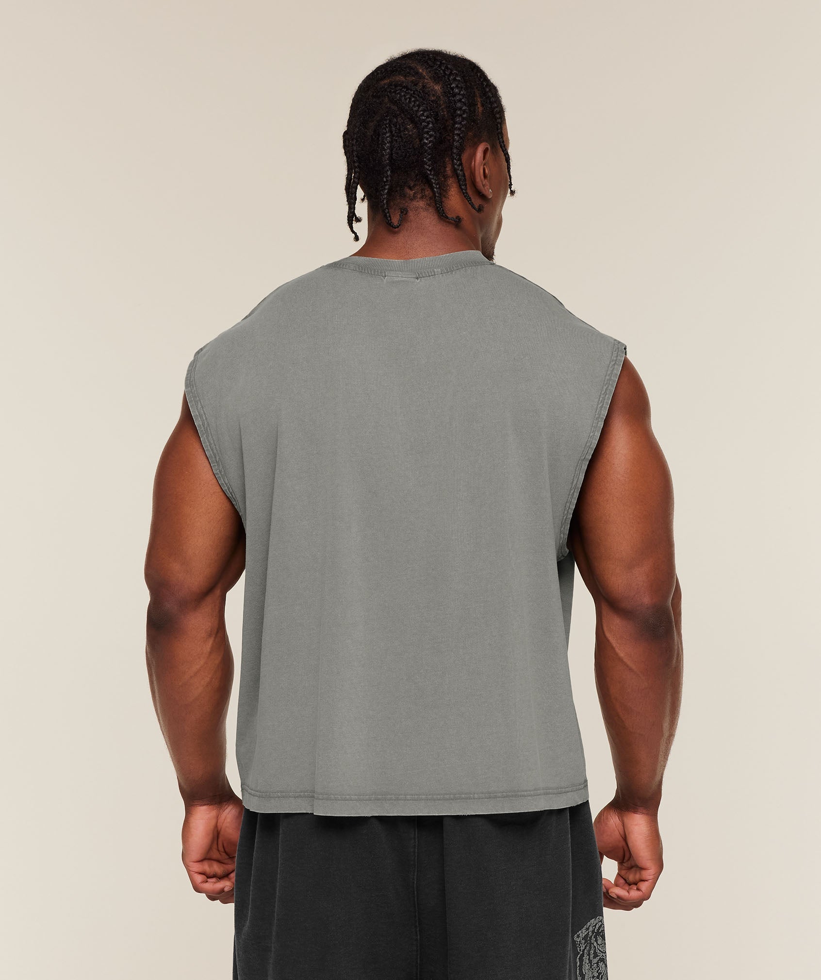 Gymshark Vintage Legacy Tank 'Ash Grey'