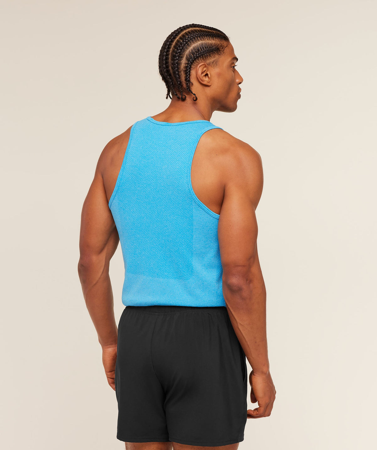 Gymshark Vital Tank 'White Brand Blue'