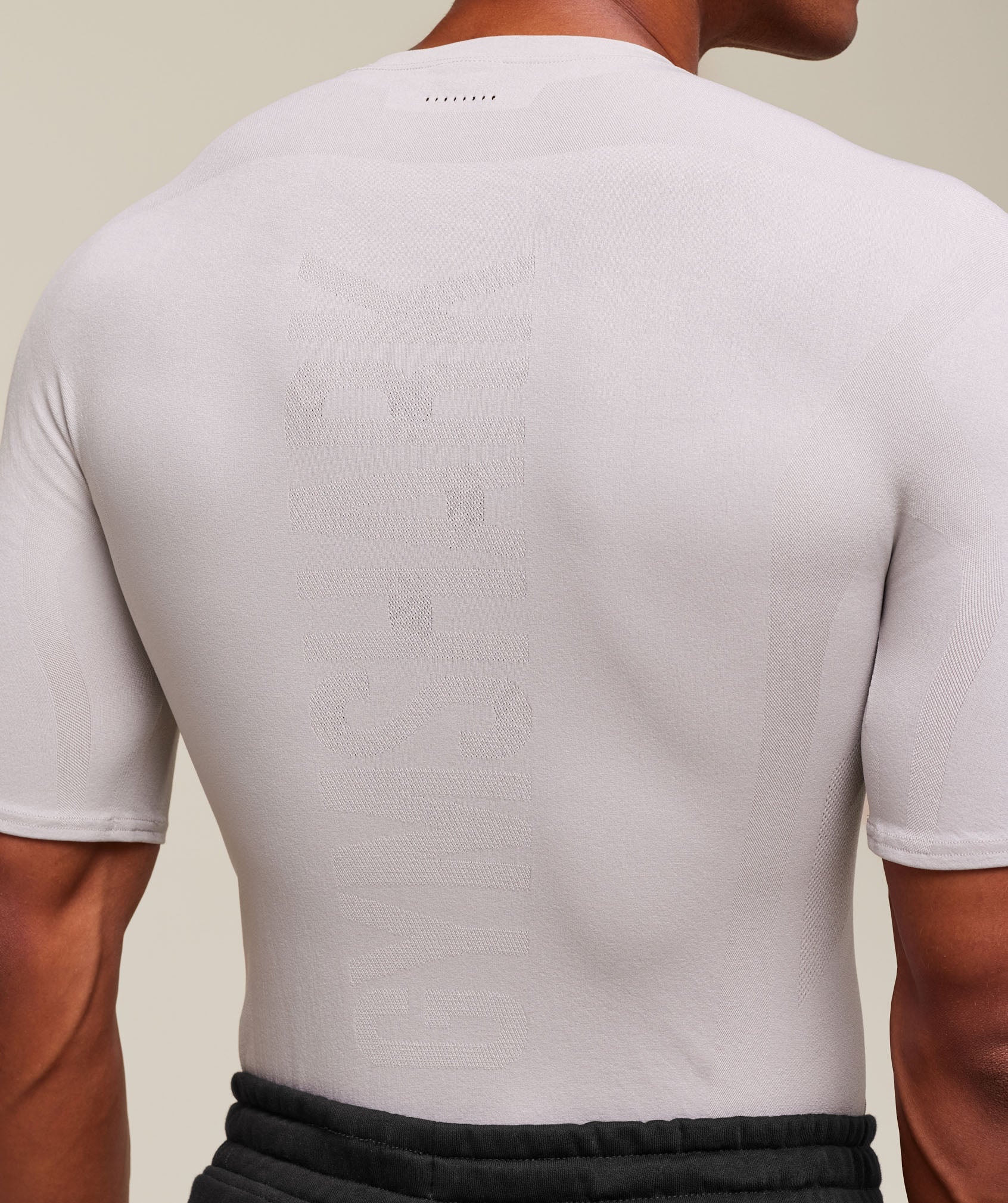 Gymshark Everywear Warp Knit T-Shirt 'Tame Grey'