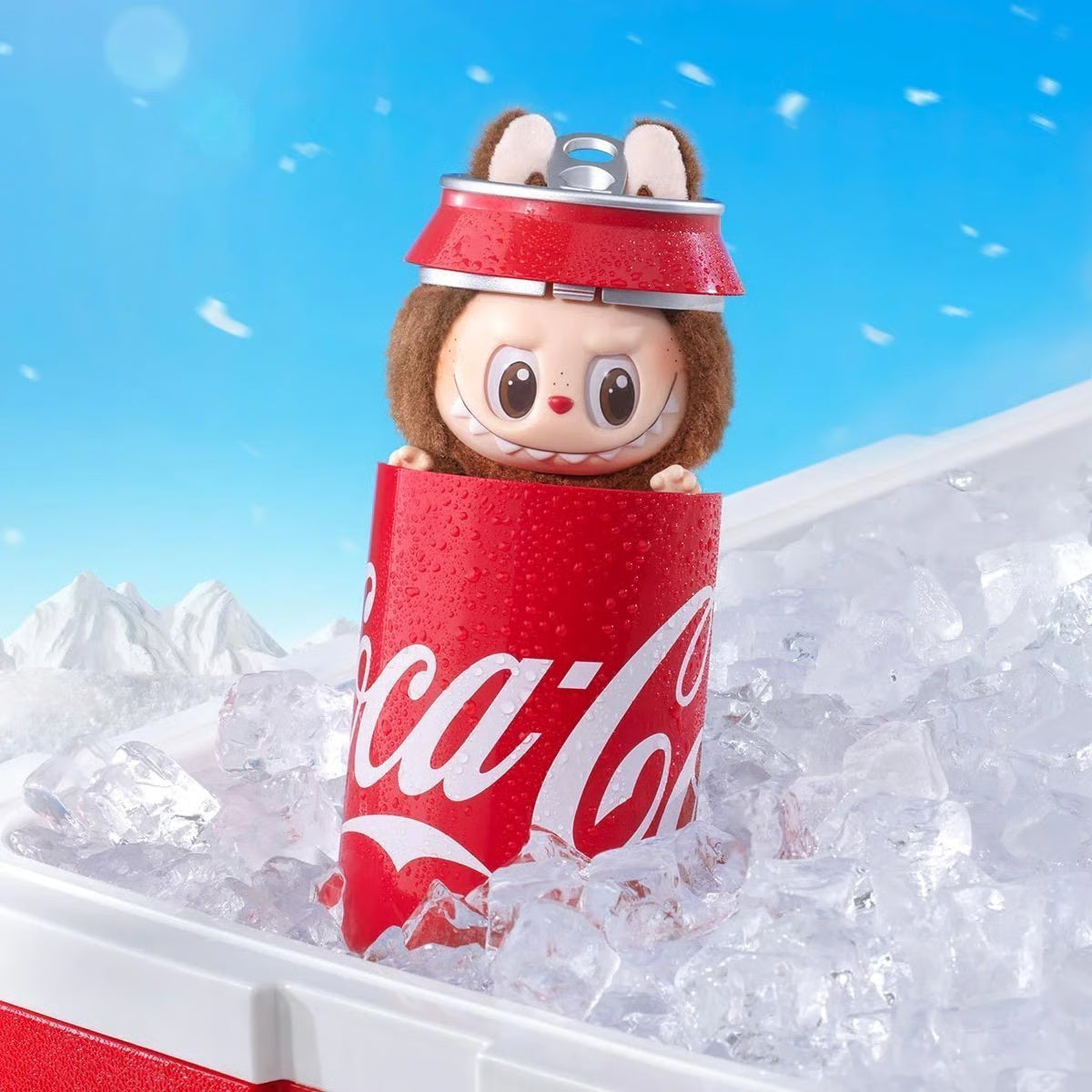Pop Mart Labubu The Monsters Coca Cola Series Mysterious Guest Vinyl Plush Figure Sale price