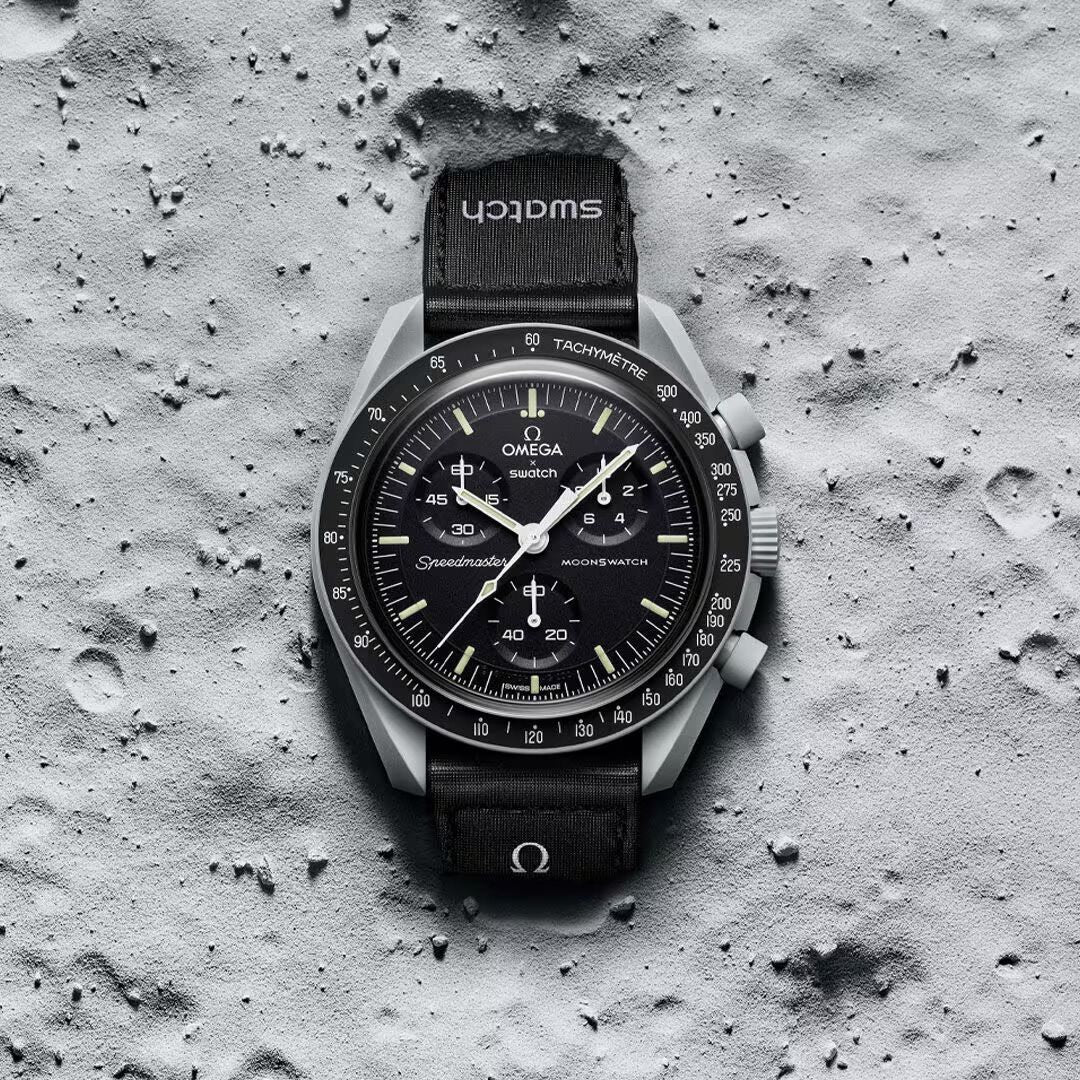 Swatch X Omega Bioceramic Moonswatch Mission To The Moon